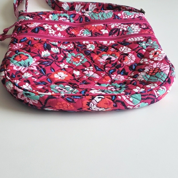 Vera Bradley Triple Zip Hipster Crossbody Bag - Picture 12 of 16